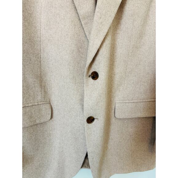 Lord & Taylor 100% Cashmere Blazer Jacket Size 44 - Picture 2 of 10